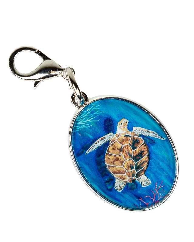 Loggerhead Sea Turtle Bag Charm -The Pilgrim